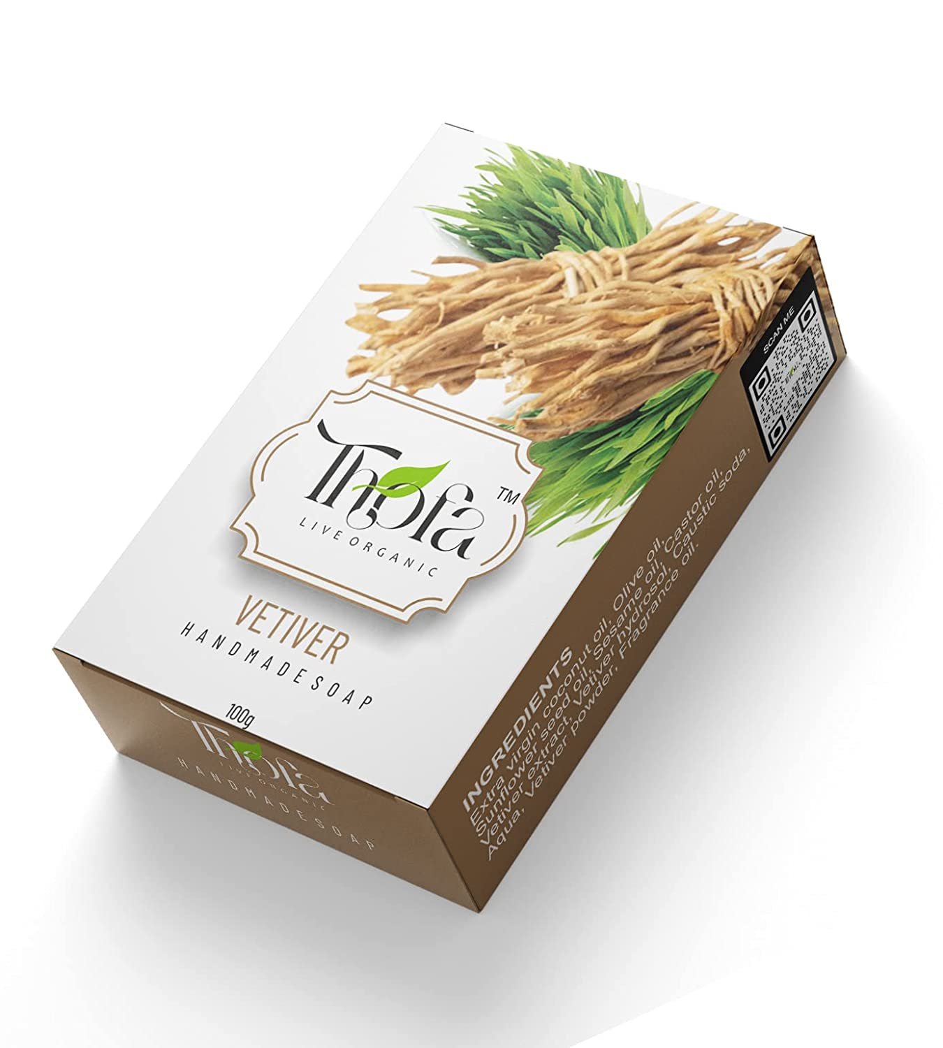 Thofa Vetiver Handmade Soap 100G