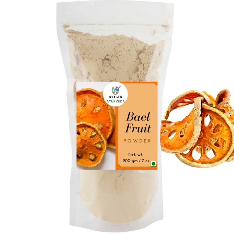 Nxtgen Ayurveda Bael Fruit Powder (Aegle Marmelos) -200 gms