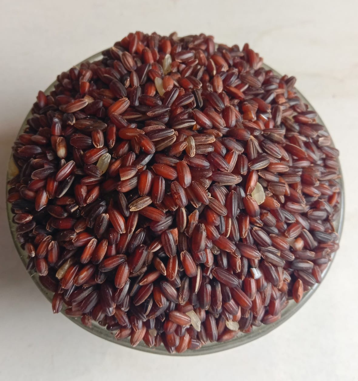 Uzhavan Unavu - Organic -Traditional kudavazhai rice / Red rice (Boiled rice) - 1 kg