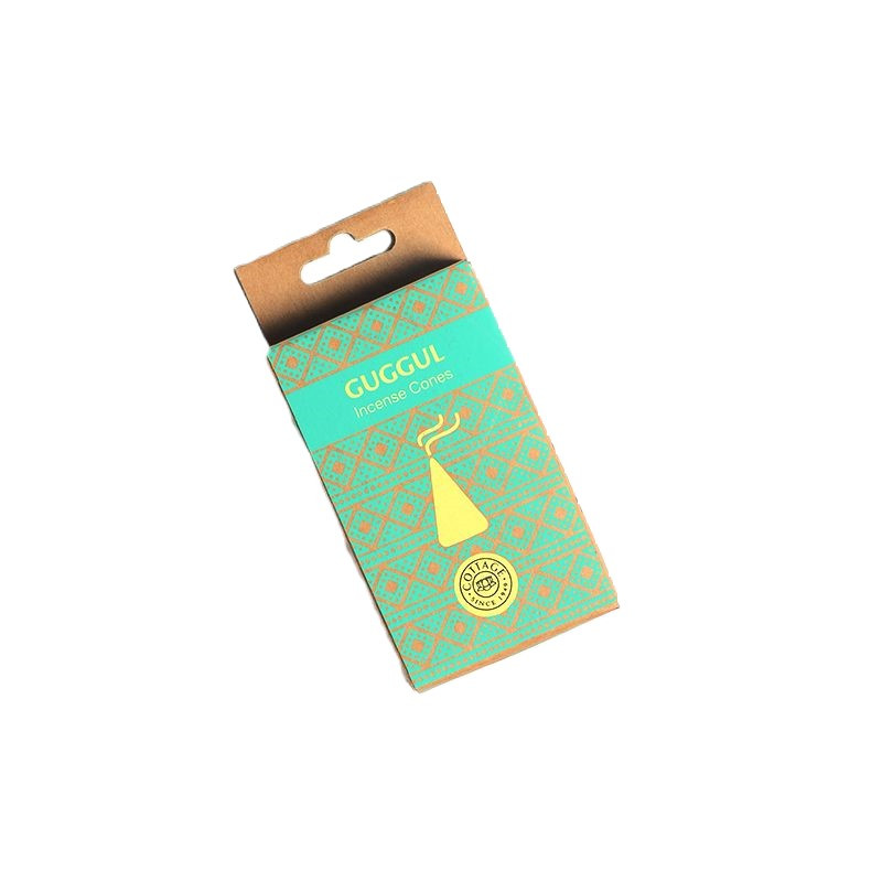 Guggul - Incense Cones - 15 Cones & Stand