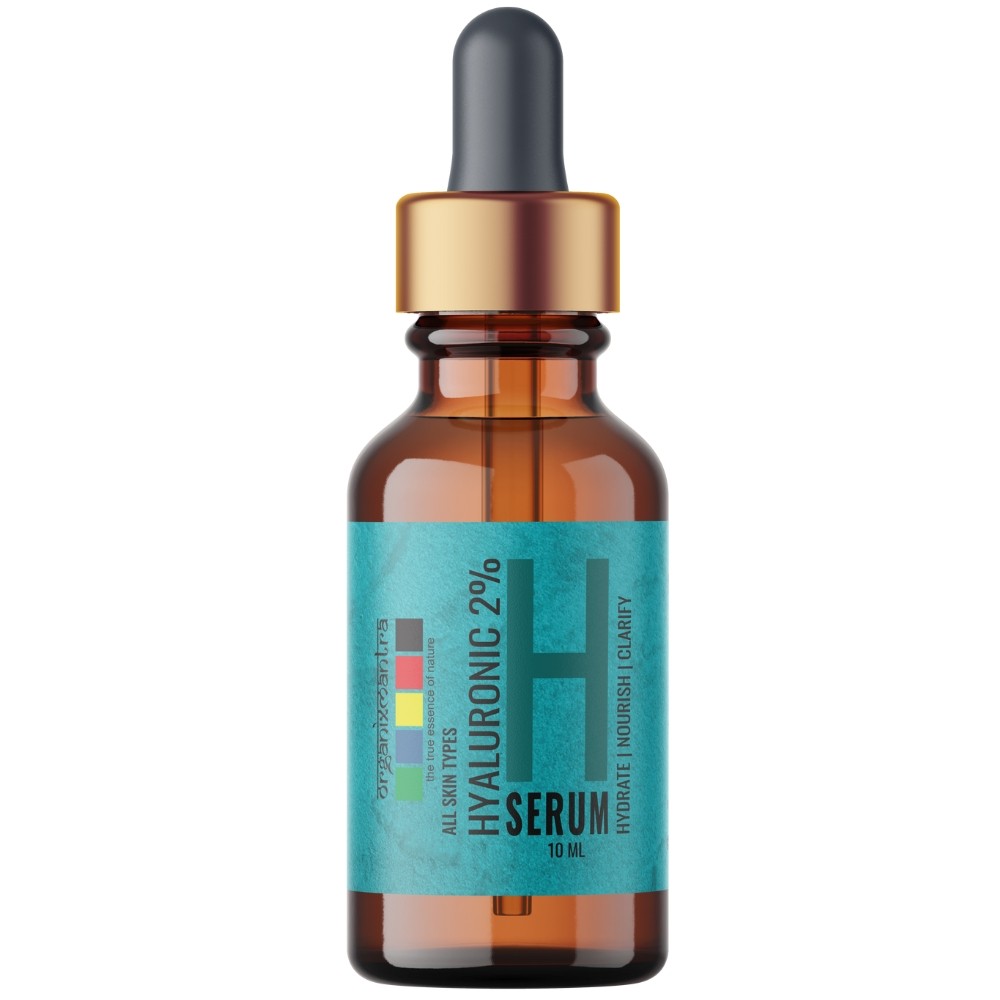 Organix Mantra Hyaluronic Acid 2% Serum for Intense Hydration, 10ML